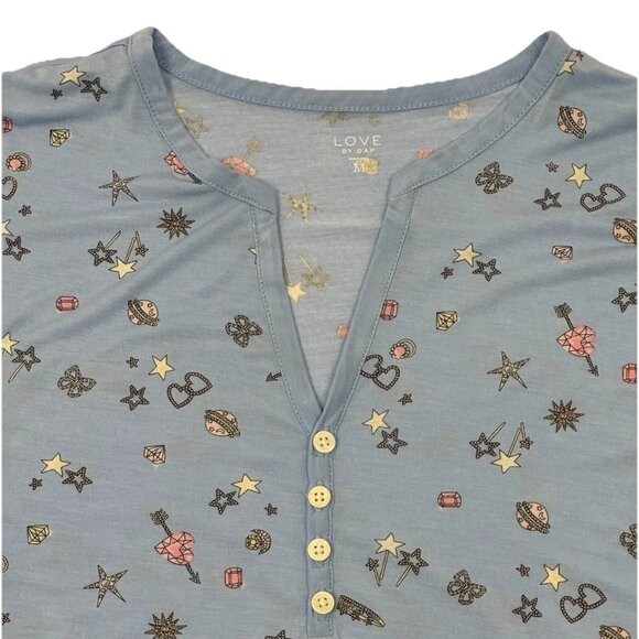 NEW LOVE by Gap Softest Modal Pajamas 2PC Set Top & Pants Medium NWT - Picture 5 of 10